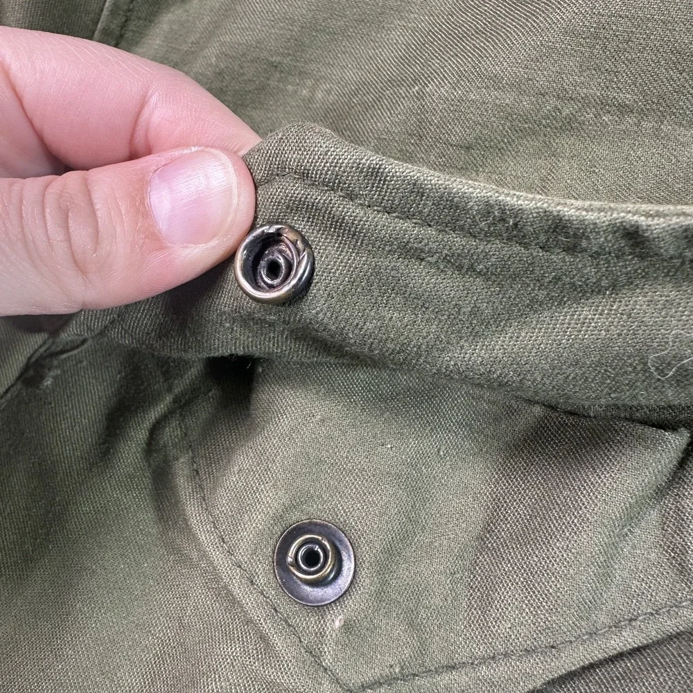 US Military Field Coat Jacket Green OG-107 Lined Vietnam War M65 Army 1975